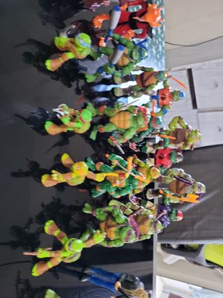 COLECCIÓN DE TORTUGAS NINJA!!Precio negociable