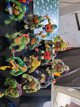COLECCIÓN DE TORTUGAS NINJA!!Precio negociable