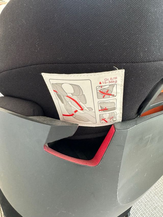 Silla coche Cybex gr. II / III