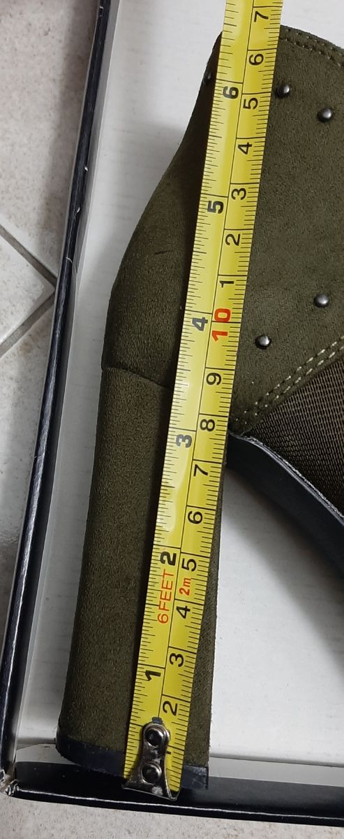 Stivaletti n.39 verde