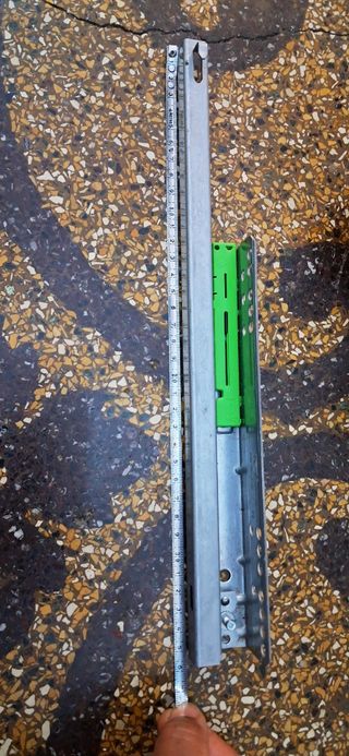 Guide armadio per mensole lunghezza chiuso 35cm