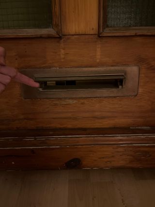 Puerta entrada madera maciza 