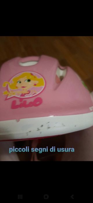 Caschetto bici bimba