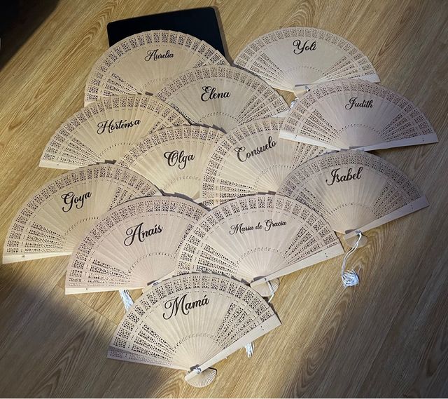 Abanicos personalizados
