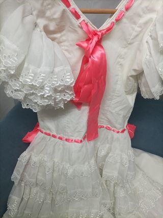 Traje de flamenca feria