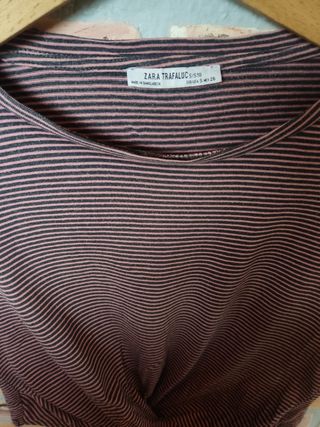 Camiseta manga corta talla S Zara