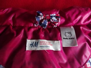 Chaquetón sin mangas Hello Kitty