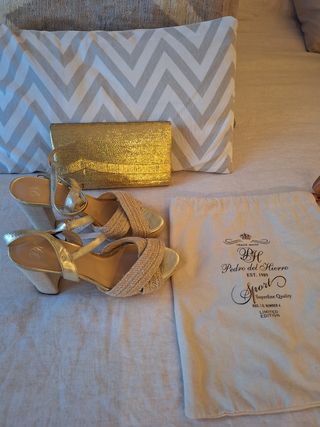 Sandalias tacón alto edición limitada. Novias..