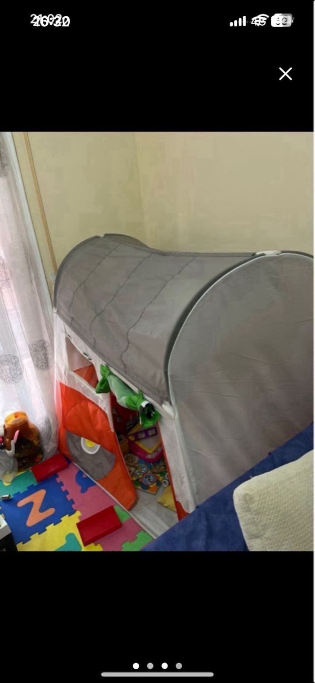 Caseta para niños caravana