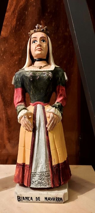 Gigantes navarros de resina, artesanales