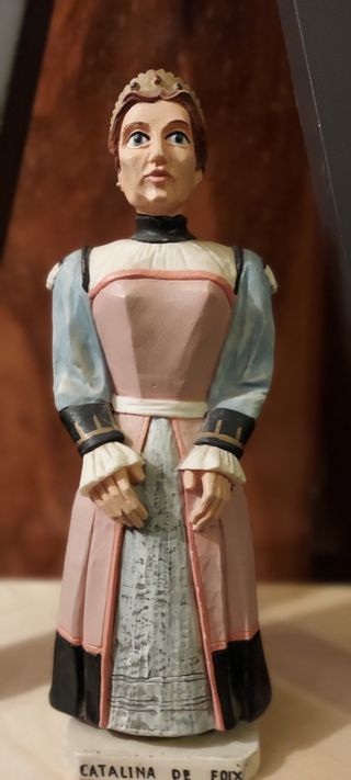 Gigantes navarros de resina, artesanales