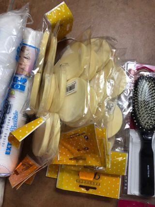 OFERTA LOTE  rizapestañas y brochas maquillaje