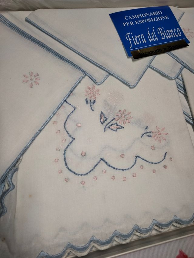 Tovaglia 12 posti con tovaglioli