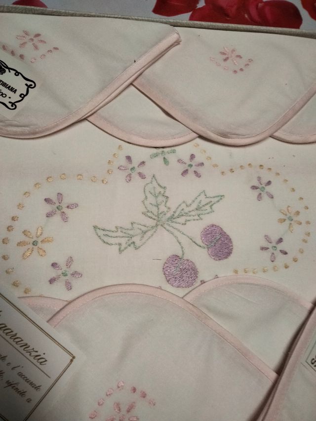 Tovaglia 12 posti con tovaglioli