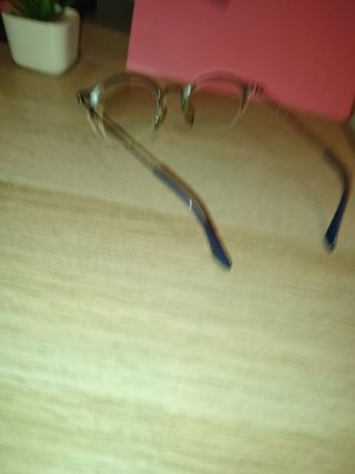 Montura azul gafas RayBan mujer