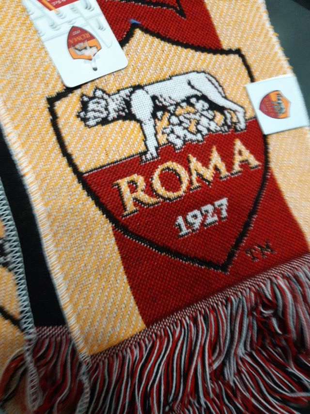 sciarpe roma Manchester 3 pezzi