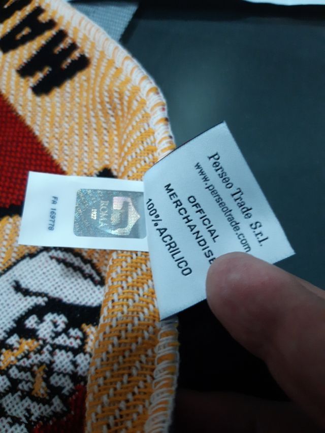 sciarpe roma Manchester 3 pezzi