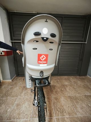 Silla Bici bebé niño Hamax siesta reclinable