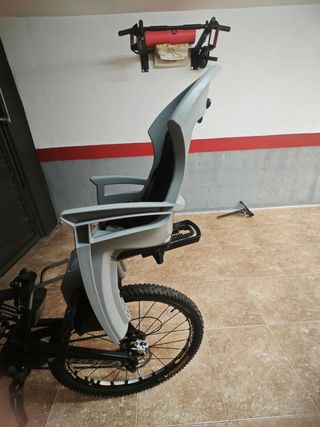 Silla Bici bebé niño Hamax siesta reclinable