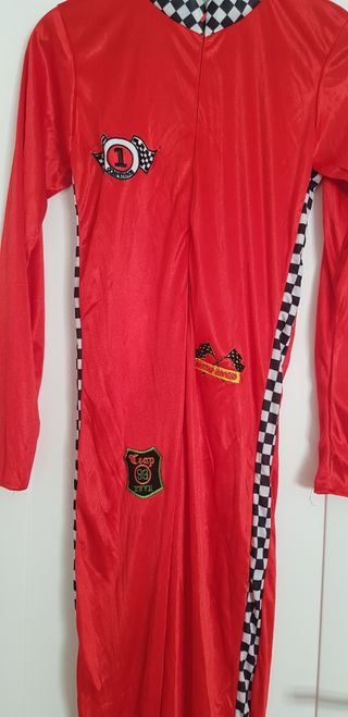 Disfraz piloto Fórmula 1