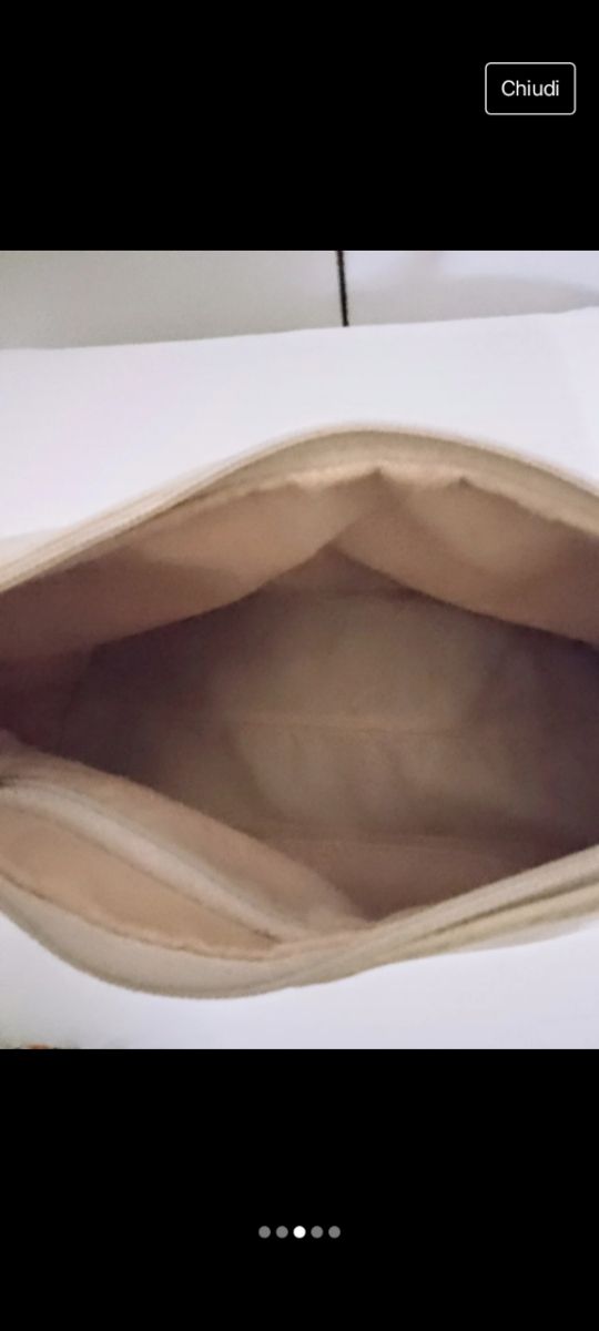 Borsa bianca. Bolso Blanco. Vintage '90.