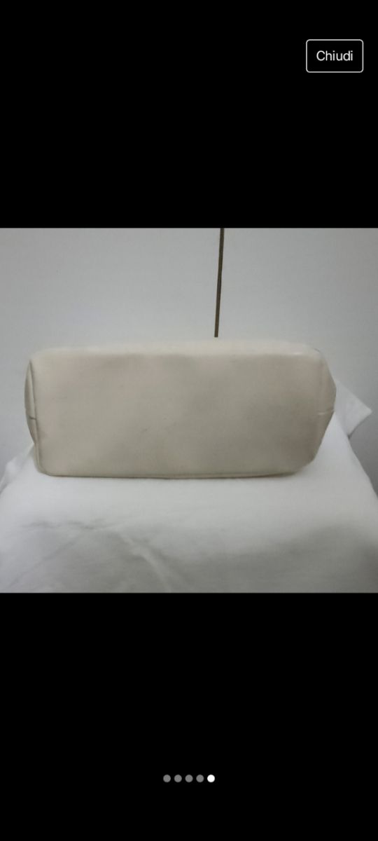 Borsa bianca. Bolso Blanco. Vintage '90.