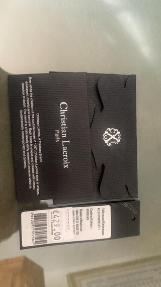 Bolso de Christian Lacroix de piel negro