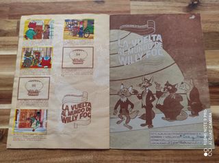 Album La vuelta al mundo de Willy Fog DANONE