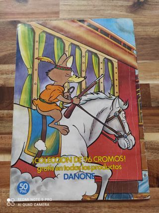 Album La vuelta al mundo de Willy Fog DANONE