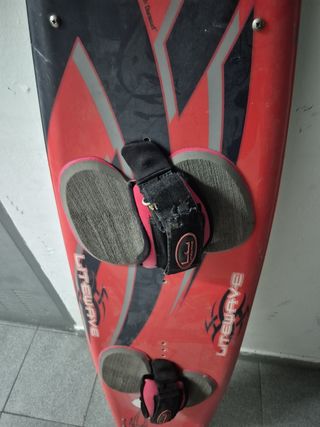 Cometa kitesurf 13m con barra y tabla.