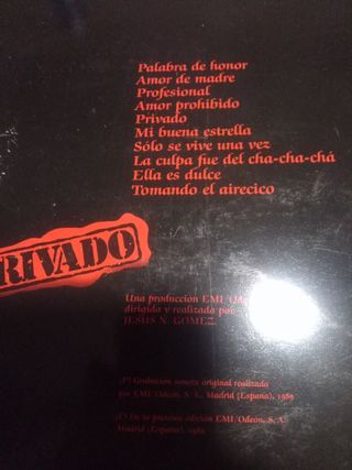 Disco vinilo gabinete caligari