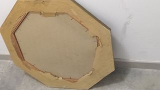 ESPEJO ANTIGUO OCTOGONAL