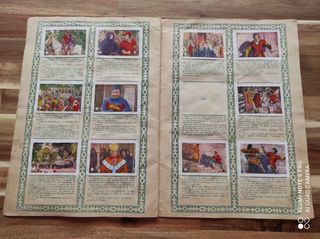 Album cromos fotografías Robin de los bosques