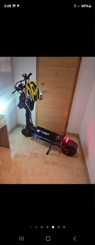 Patinete electrico 10.000w45amp72v Panasonic