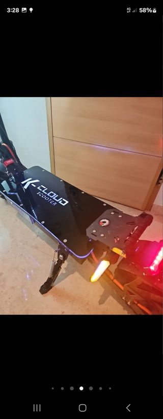 Patinete electrico 10.000w45amp72v Panasonic