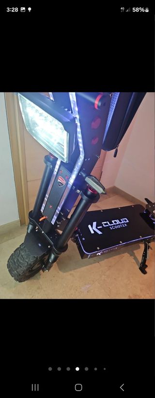 Patinete electrico 10.000w45amp72v Panasonic
