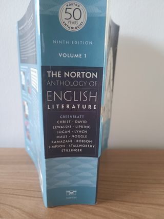 Libro Norton Anthology English Literature