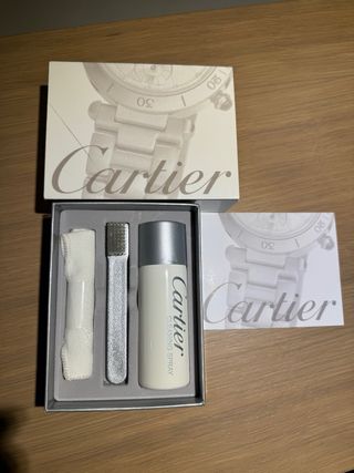 Kit limpieza reloj acero CARTIER