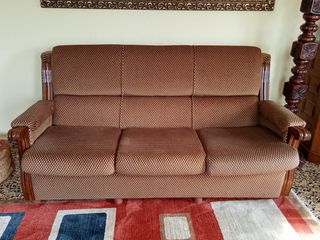 Sofás Rústico 3+1+1 Butacas