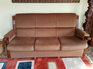 Sofás Rústico 3+1+1 Butacas