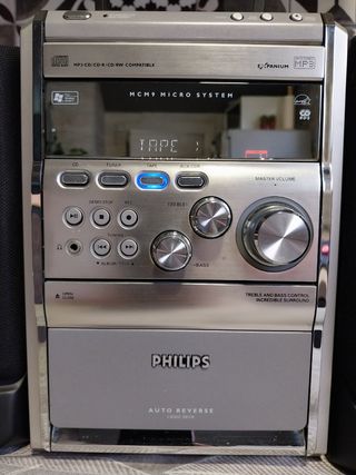 equipo de música Philips