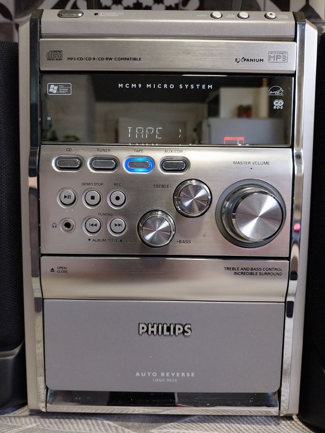 equipo de música Philips