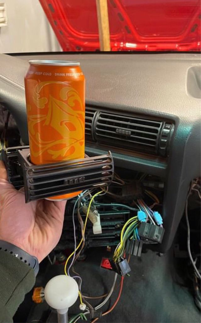 Adaptador reposavasos bmw e30