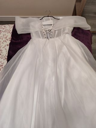 Vestido blanco novia o evento