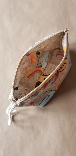 Monedero de tela
