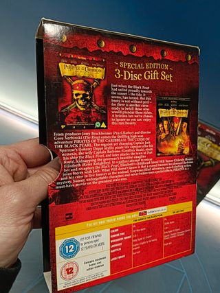 Dvd Piratas del caribe edicion UK
