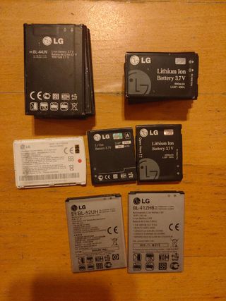 LG baterías varios modelos