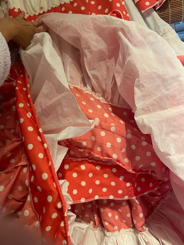 Traje de flamenca niña 12-14