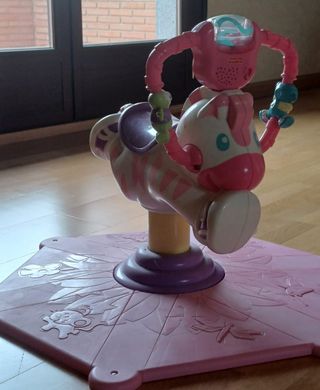 CABALLO JUGUETE  FISHER PRICE NIÑA BALANCÍN