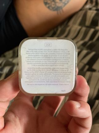 ipod shuffle 4 generaciòn